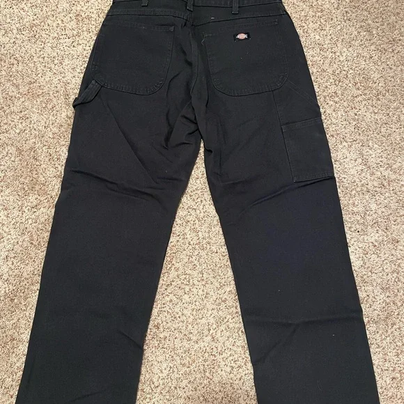 Dickies Men's Black Duck Carpenter Pants - Picture 2 of 5